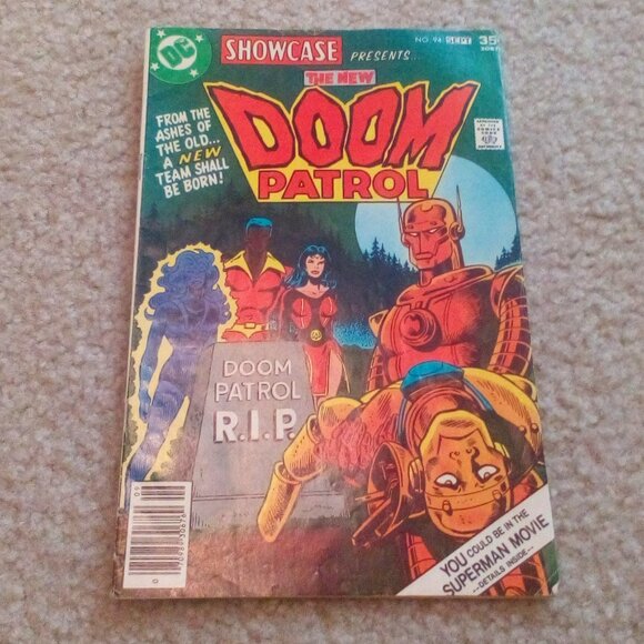 (4) DC Comics: Adventure, Doom Patrol and Action & Detective Comics. 67, 68 & 77 - Picture 5 of 13